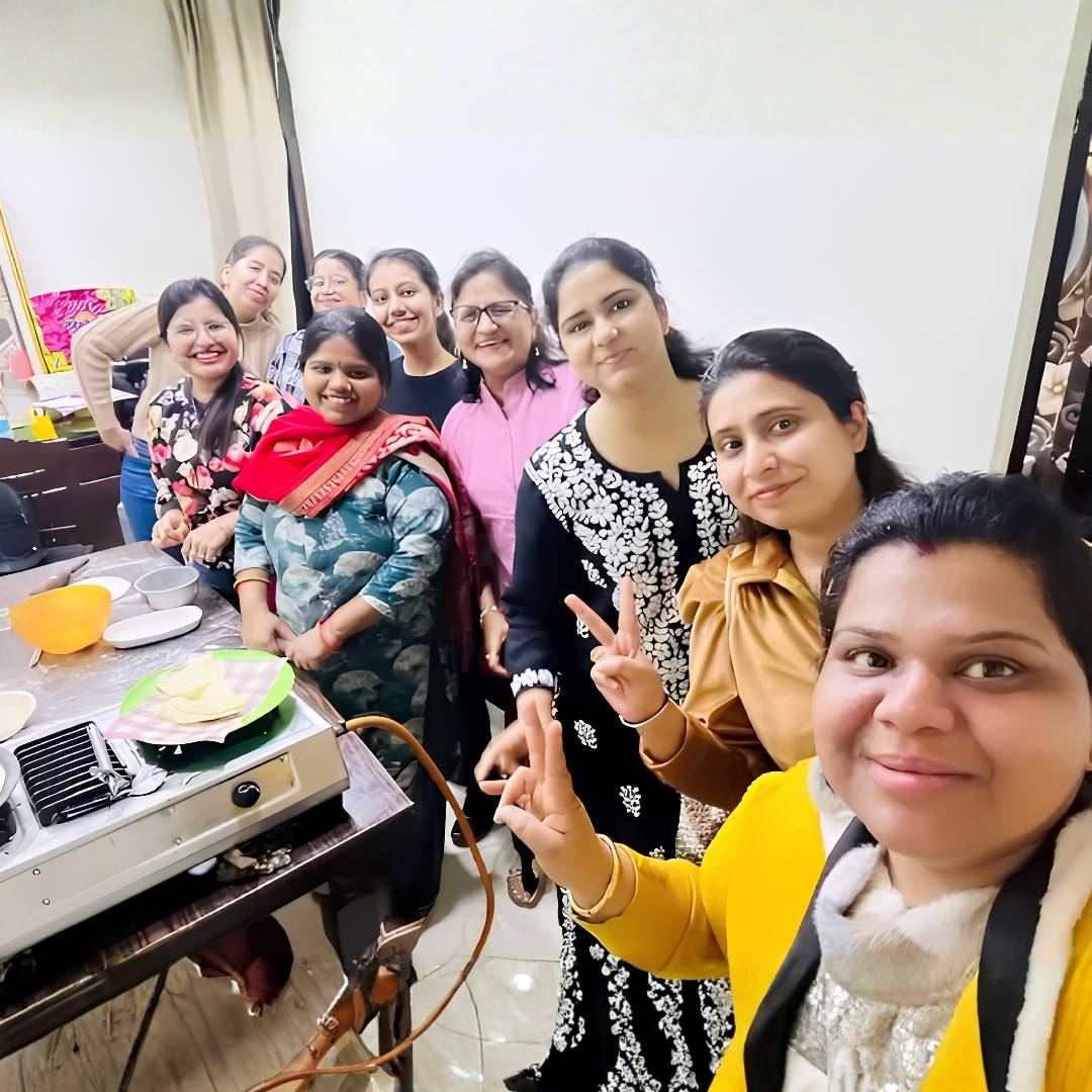 @DeepanshiCookery Instagram post — cooking and baking class highlight 2