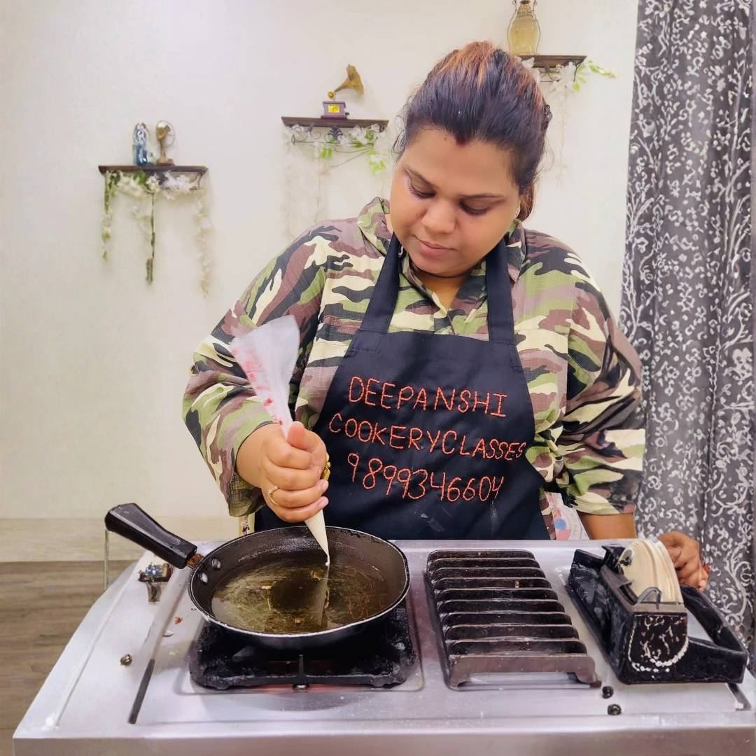 @DeepanshiCookery Instagram post — cooking and baking class highlight 9